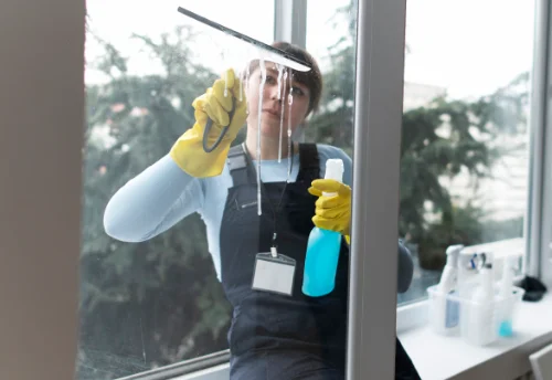 Nettoyage de vitres intérieures et extérieures à Maury
